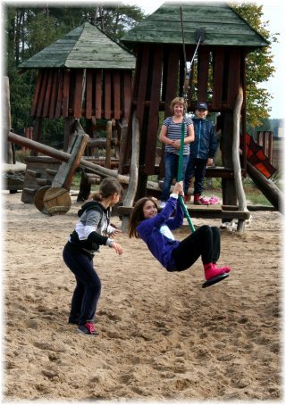 Wycieczka szkolna - Sportowa Osada wrzesień 2012